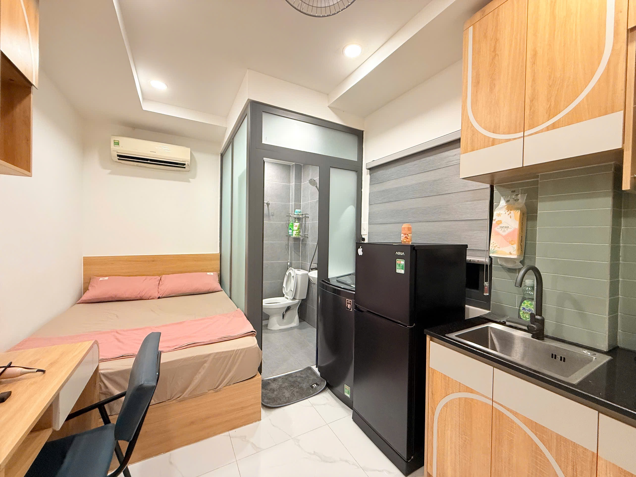 🌟 Phòng Studio Full Nội Thất, Không Gian Hiện Đại 1