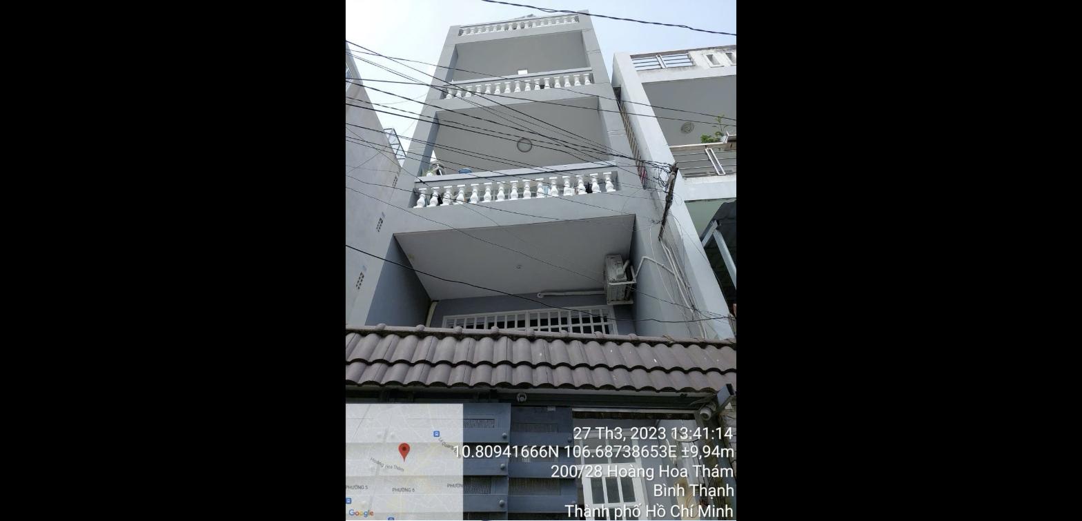 Bán nhà hẻm xe hơi 200/32 Hoàng Hoa Thám, Bình Thạnh - 66m² 5 tầng 1